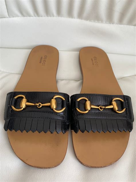 cheap gucci slides women's|gucci slides with fur women.